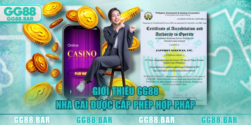 Giới thiệu GG88 - Nhà cái được cấp phép hợp pháp